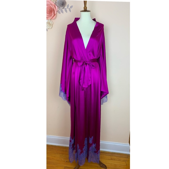 New! Rare AGENT PROVOCATEUR Elizabelle Silk Gown - Picture 4 of 16